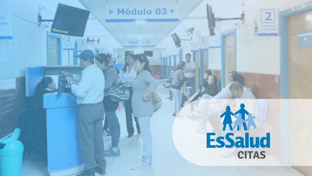 Sacar una cita médica en EsSalud