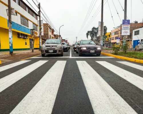 Municipalidad de Lima renovó pistas en la Av. Carabayllo